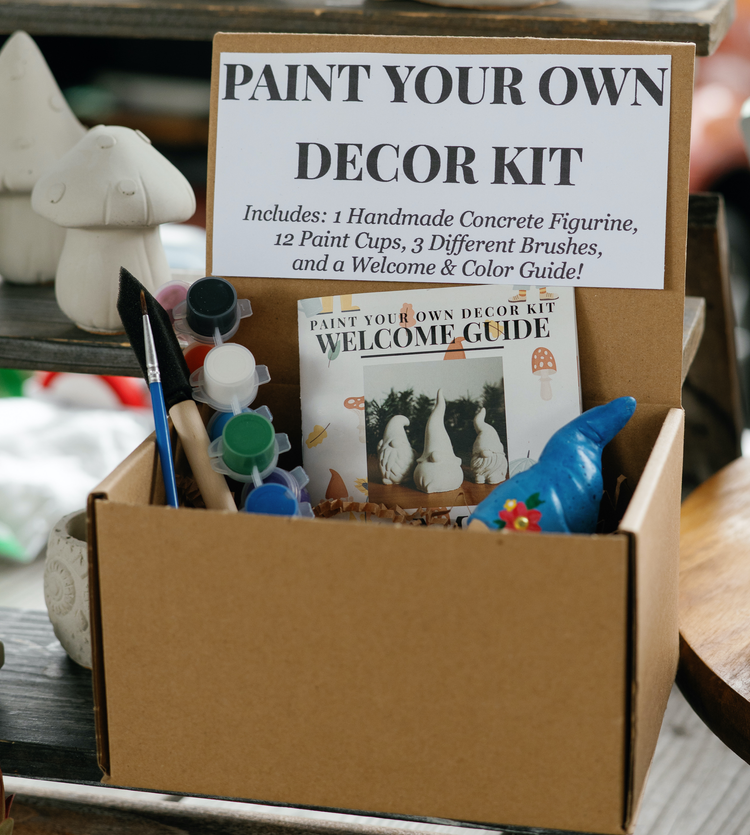 Activity Kits | Paint Your Own Decor Kits & Build Your Own Terrarium Kits