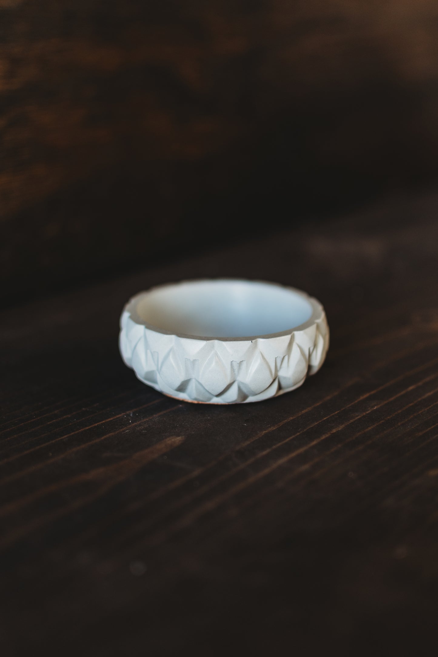 Mini Vintage-Style Container| Handmade Concrete Holder | Mini Cement Planter