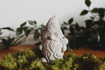 Handmade Concrete Gnome Decor: Honey Bee, Welcome Gnome, & More!