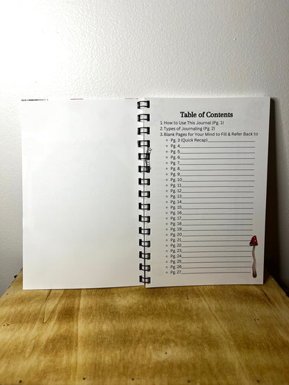 The "What Page Was That On Again?" Journal | An Index Journal with Coloring Content