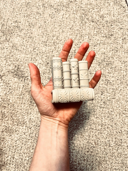 Handmade Concrete Book Decor | Paint Your Own Decor Kit | Paint Your Own Activity Set | Paint Your Own Handmade Concrete Gift Set