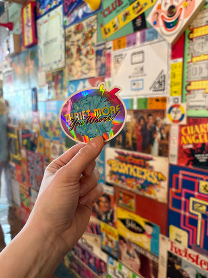 Sassy Stickers for Feisty Friends | Thrift-Themed Stickers