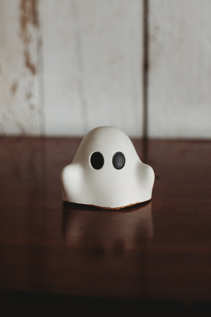 Handmade Ghost Decor | Cute Halloween Decor | Concrete Ghost Figurine