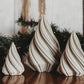 Set of 3 Holiday Trees | Handmade Christmas Decor | Concrete Spiral Trees