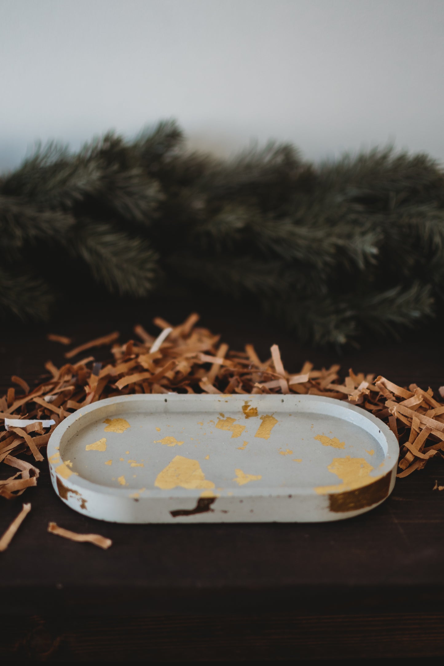 Handmade Concrete Coaster | Candle Coaster | Concrete Trinket Tray