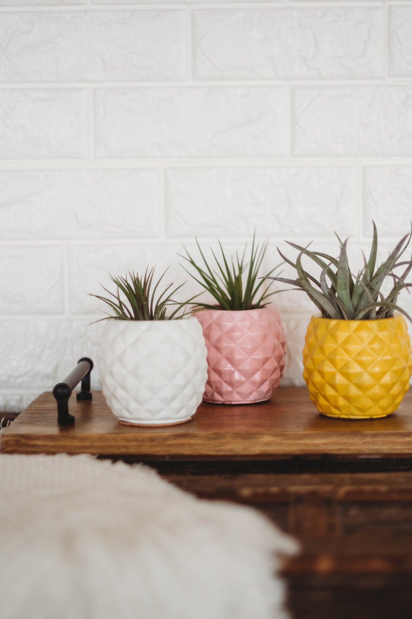 Handmade Pineapple Decor | Pineapple Concrete Container | Pineapple Planter