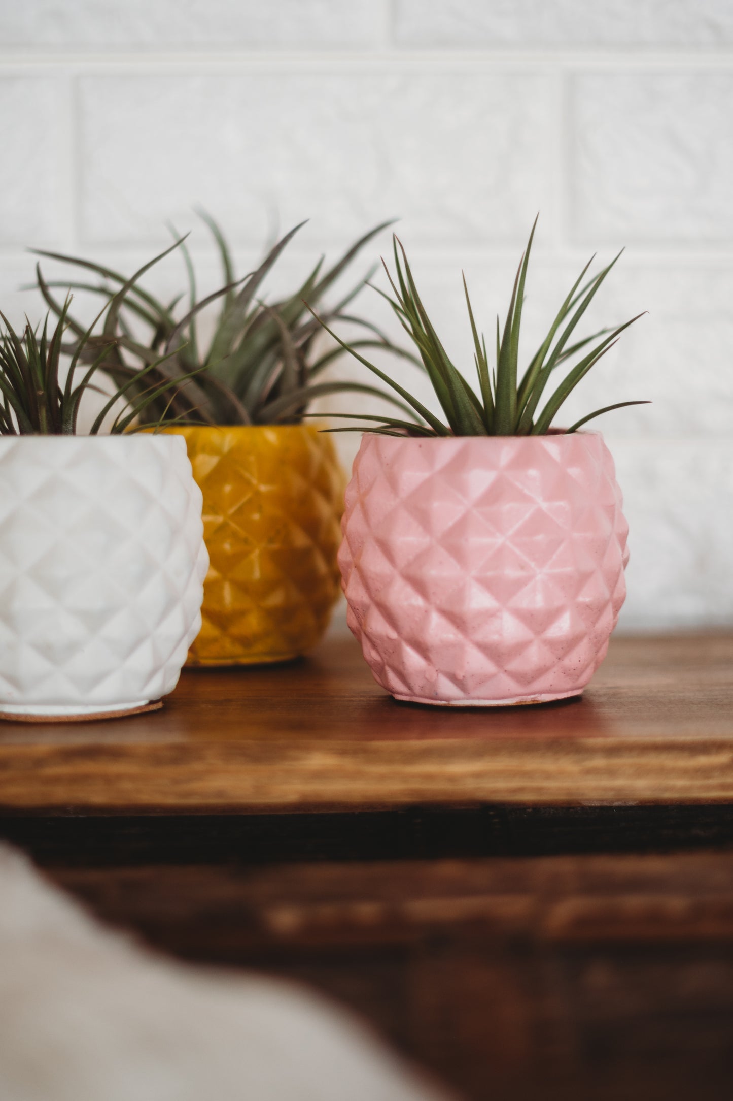 Handmade Pineapple Decor | Pineapple Concrete Container | Pineapple Planter