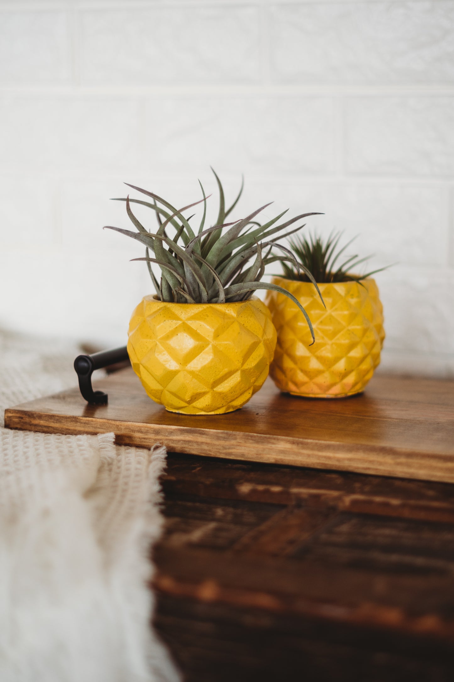 Handmade Pineapple Decor | Pineapple Concrete Container | Pineapple Planter