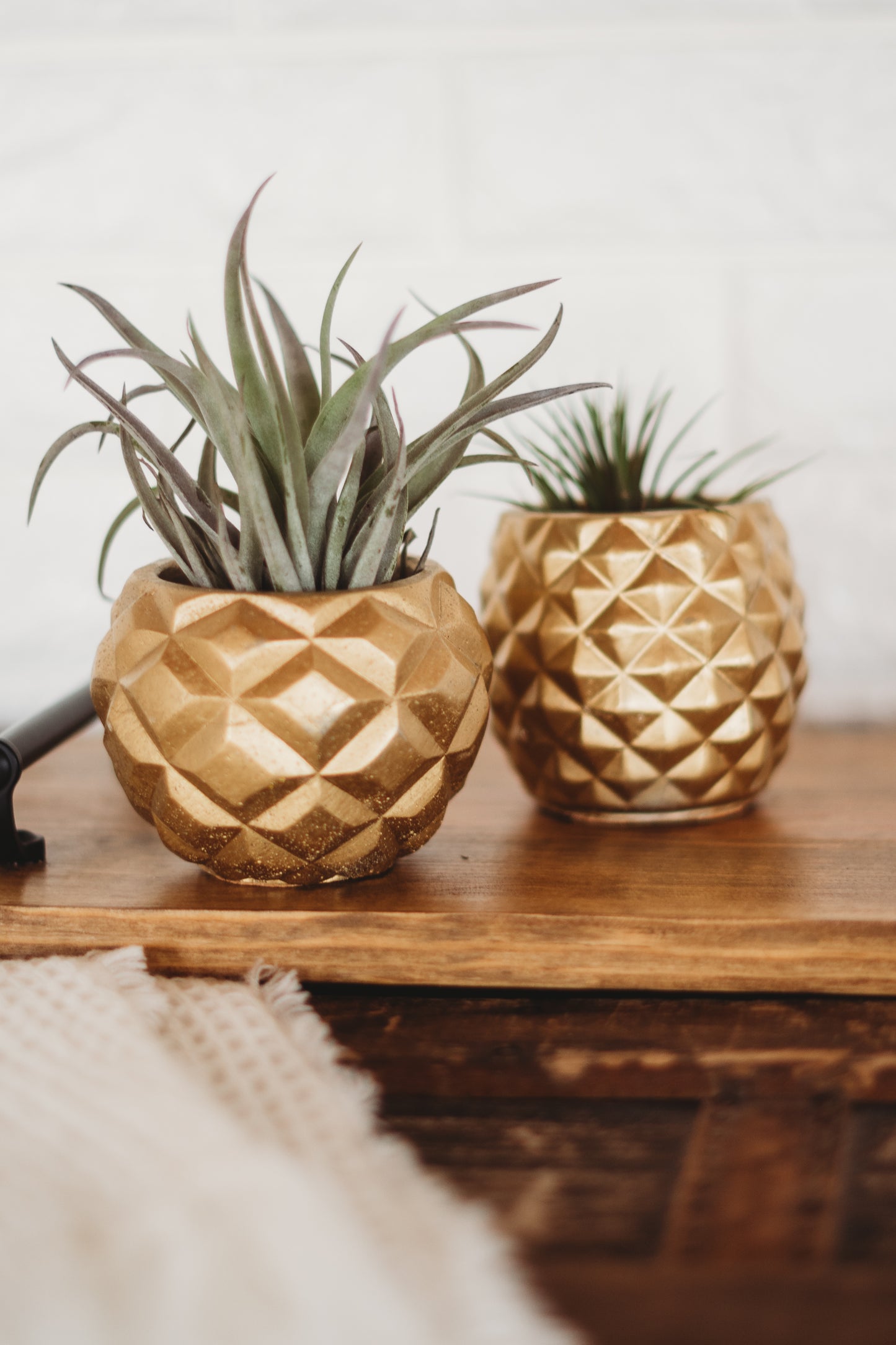 Handmade Pineapple Decor | Pineapple Concrete Container | Pineapple Planter