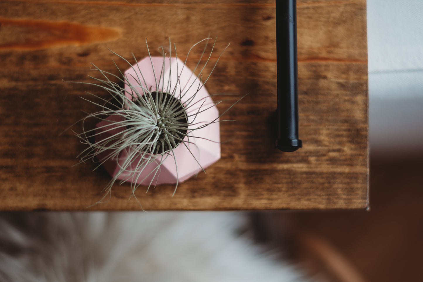 Mini Geometric Heart Decor | Handmade Mini Concrete Planter | Mini Cement Holder